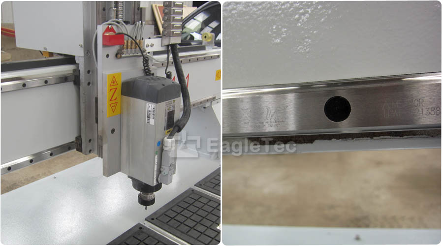 4x4 cnc router hsd spindle and pmi linear guides photo