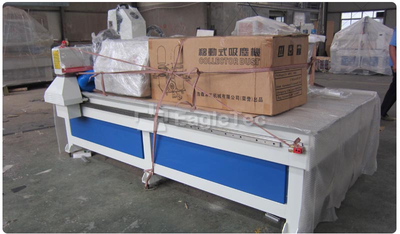cnc router table tightly packing first step photo