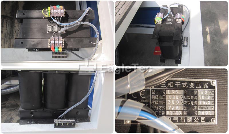 480v transformer on eagletec computerized router machine