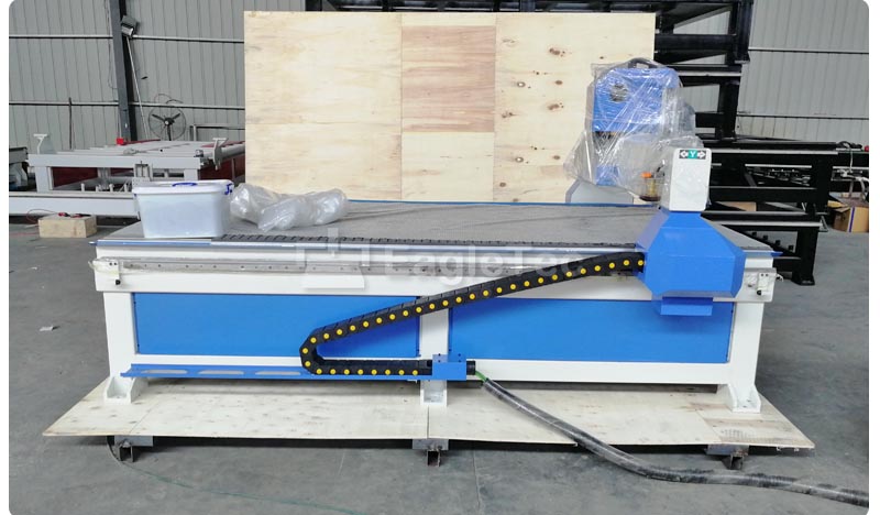 EagleTec cnc router on pallet – photo