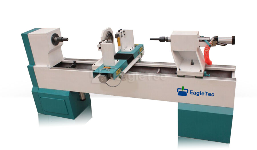 cnc wood turning machine for columns making – photo 