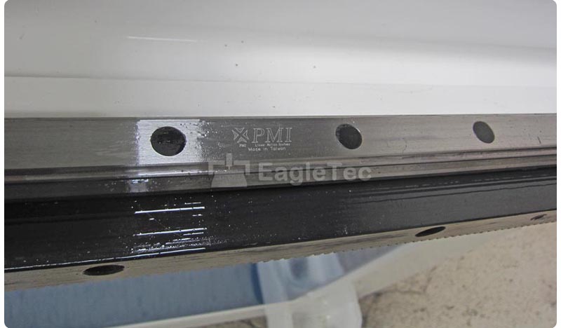 100% original PMI linear railway on eagletec cnc wood router - photo