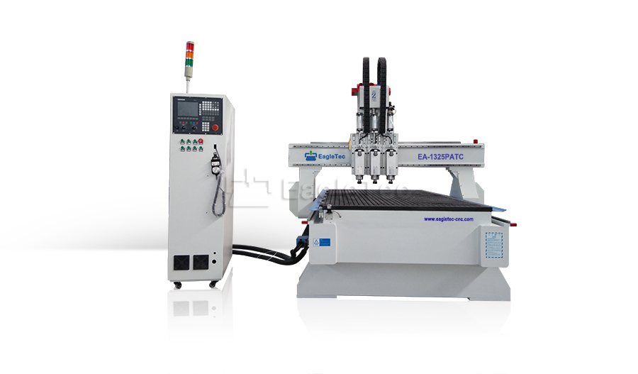 pneumatic atc cnc router front view - photo