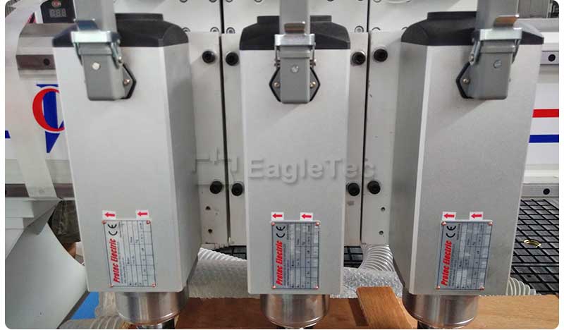 three spindles pneumatic atc cnc router - photo