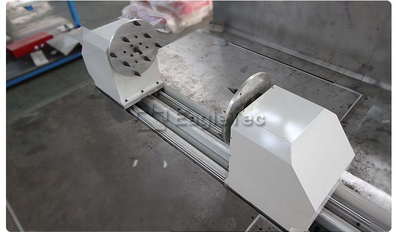 4 axis rotary on cnc foam router table - photo