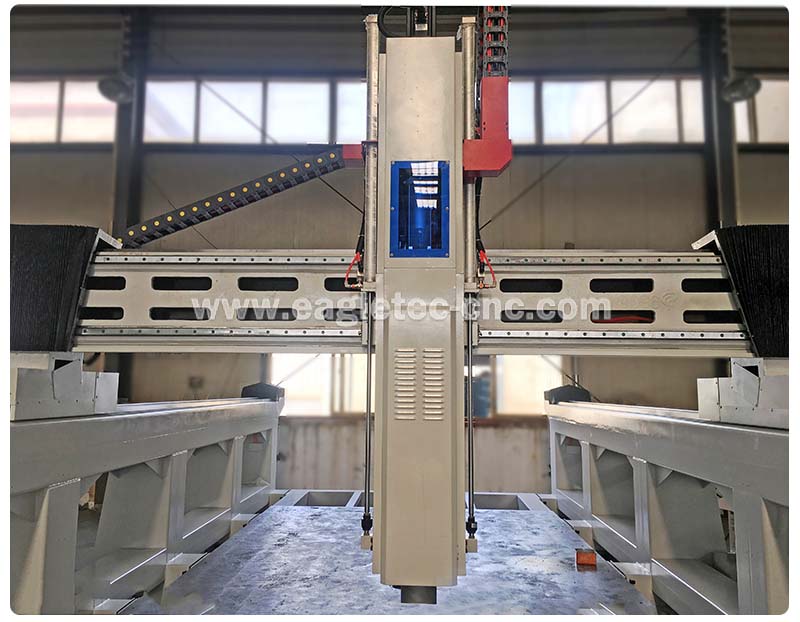 eps foam casting pattern cnc router with dual cylinders on Z axis