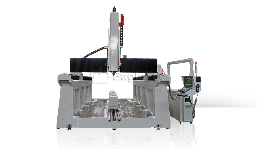 3d cnc foam cutter cutting machine with rotary for foam props 
