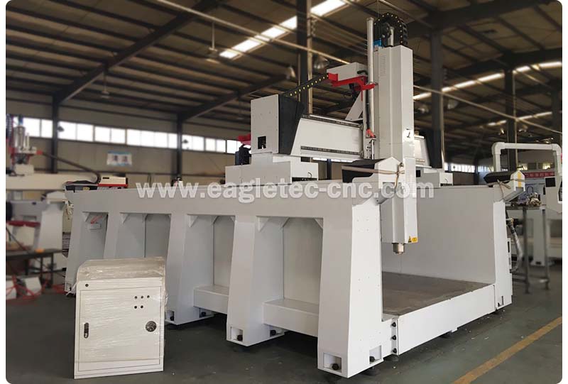 light materials working gantry mill machine with scientific construction design 