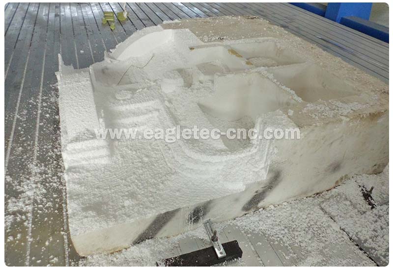 foam molding with cnc foam milling machine  