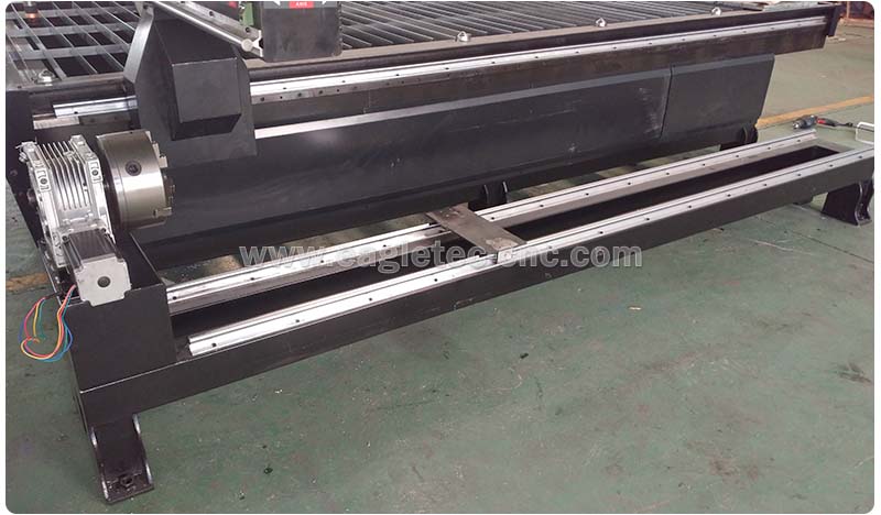 rotary cut system for cnc plasma pipe cutting machine