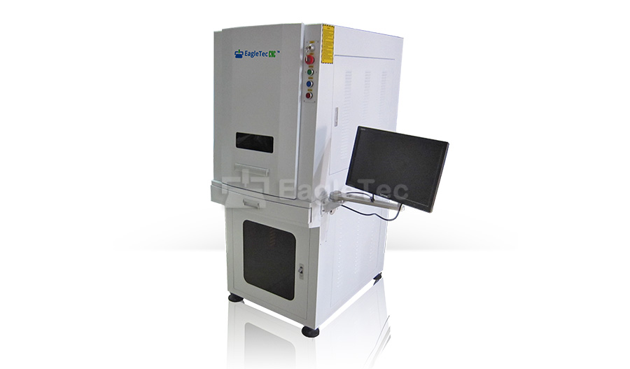 EagleTec enclosed type fiber laser marking machine