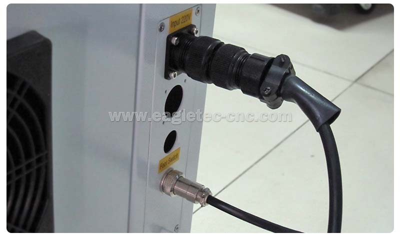 EagleTec 20w fiber laser marking machine with plug and play design