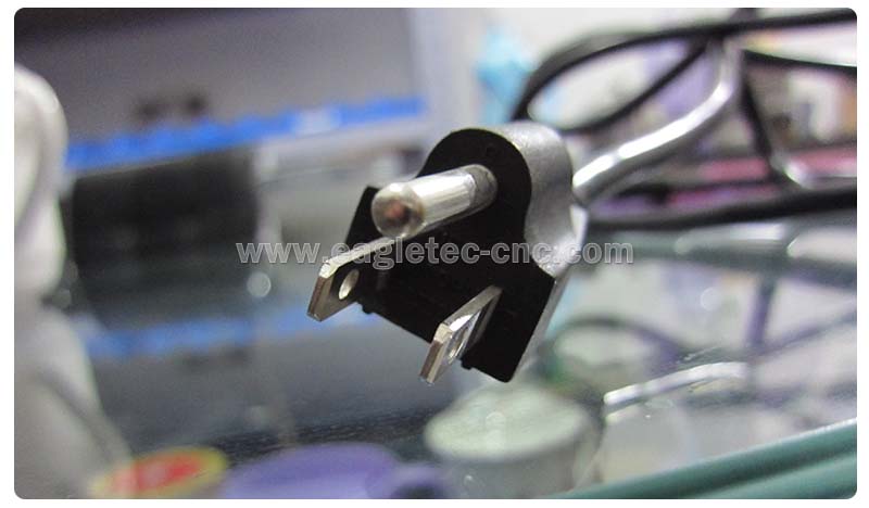 American standard plug applied to EagleTec fiber laser marking machine