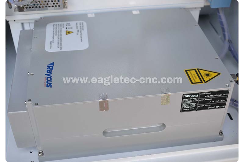 Mini Fiber Laser Marking Machine with Enclosure - EagleTec