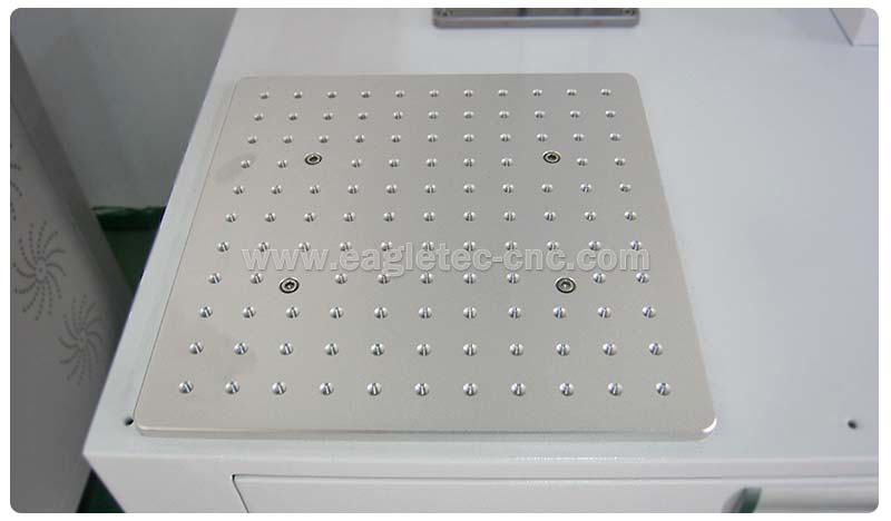 flat marking table on fiber laser engraving machine