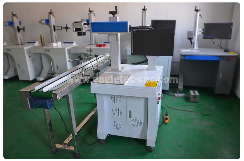 auto loading fiber laser marking machine for bulk production