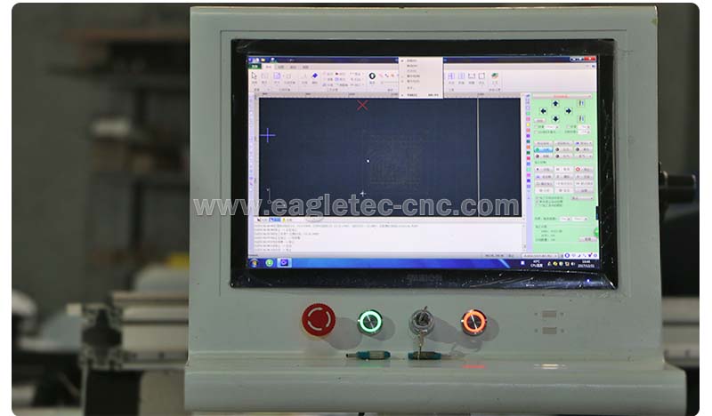cypcut fiber laser cutting control system on laser cutting machine