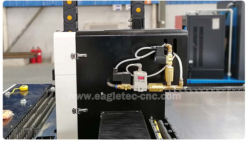 solenoid valve on fiber laser metal cutting machines