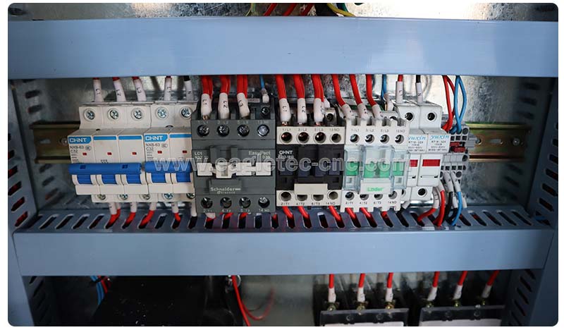 electronics assembled with wire marks