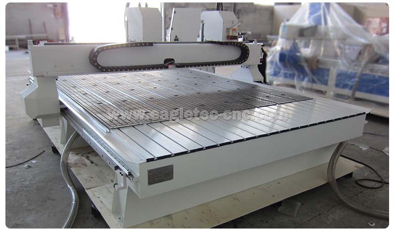 slatwall panel making double head cnc router 