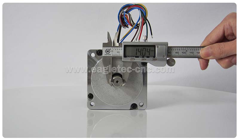 use calipers to measure the outer diameter of the stepper motor’s shaft