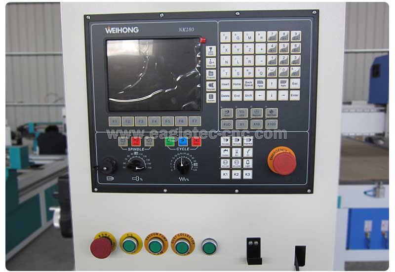 weihong nk280 controller embedded in the control cabinet 