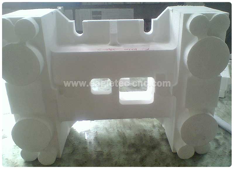 automotive foam molds made by cnc router foam cutter