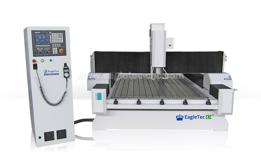 EagleTec 2020 best stone cnc router machine placed on the floor