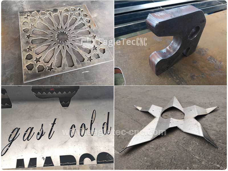 4x4 cnc plasma table sample part projects