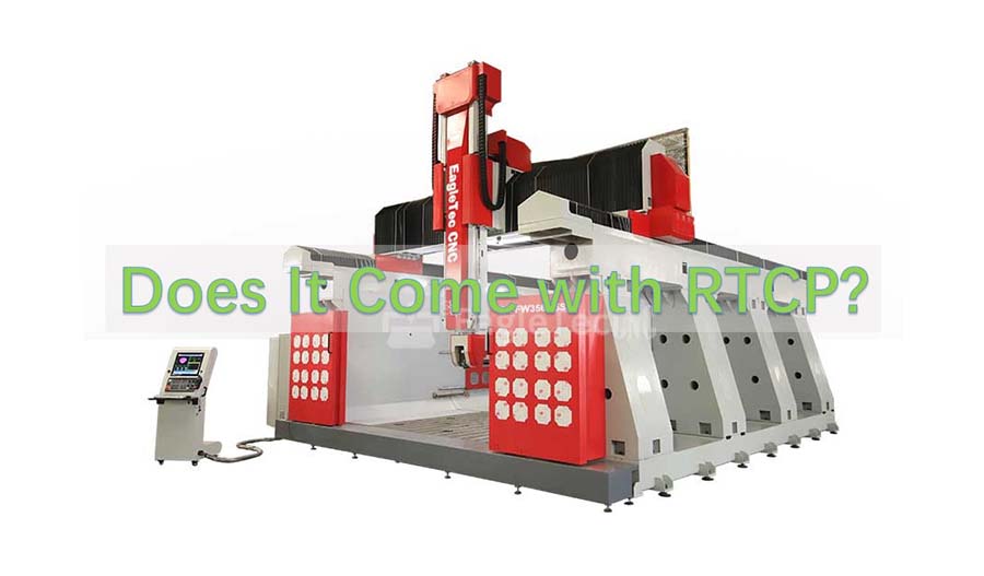 5 axis cnc router with RTCP option