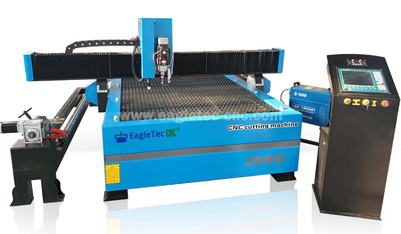 cnc plasma machine 1530 with rotary pipe cutter