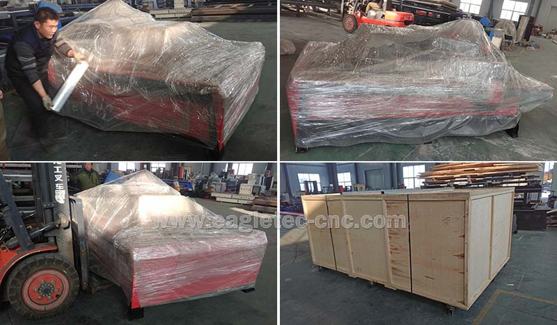 we are packing the cnc plasma table with round pipe cutter