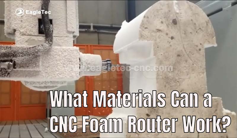 4 axis cnc foam router machine