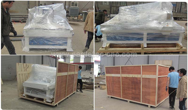 we are packing the 4x8 cnc router