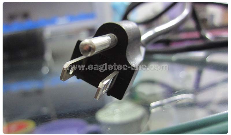 American standard power cord for mini cnc wood lathe machine