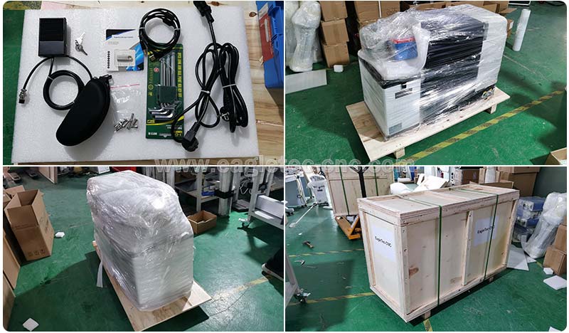 fiber laser engraver packing process