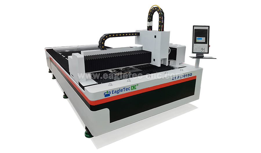 steel plate laser cutting machine ready for packing