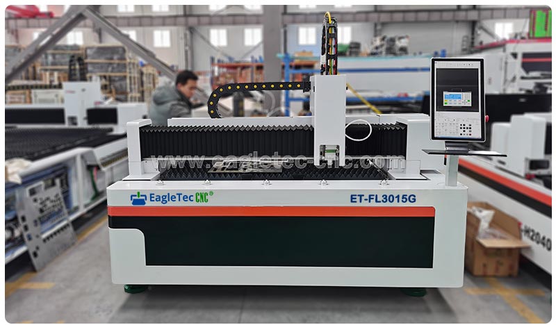 stainless steel sheet laser cutting machine in eagletec plant