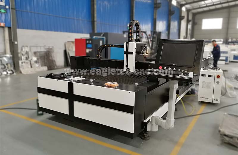 fiber laser metal cutting machine ready for delivery
