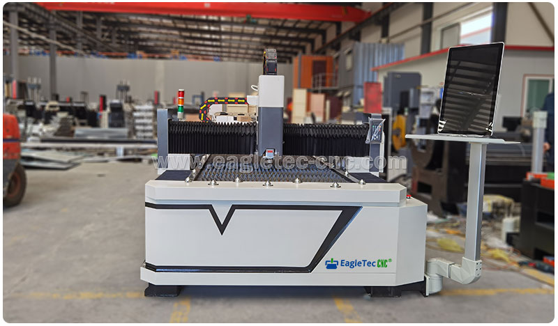 sheet metal cutting laser machine ready for shipment