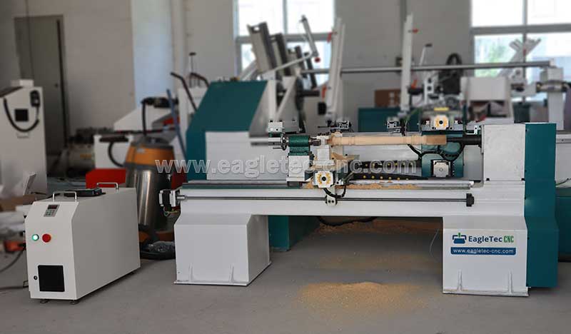 small cnc wood lathe ready in our plant