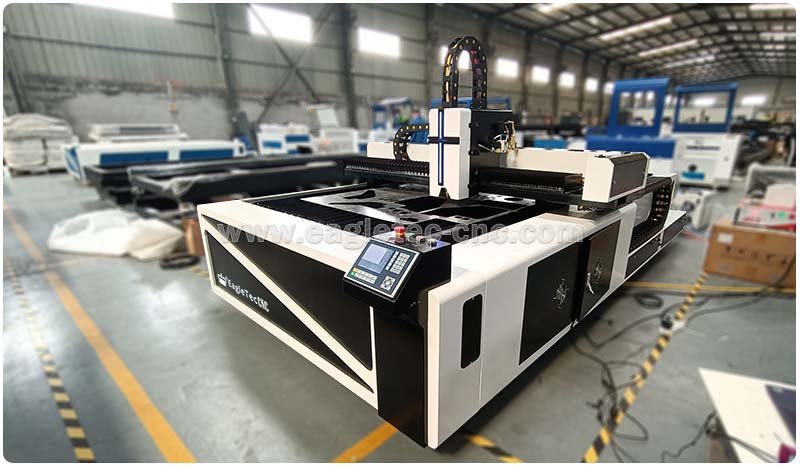 co2 fiber laser combo cutting machine with RD works system