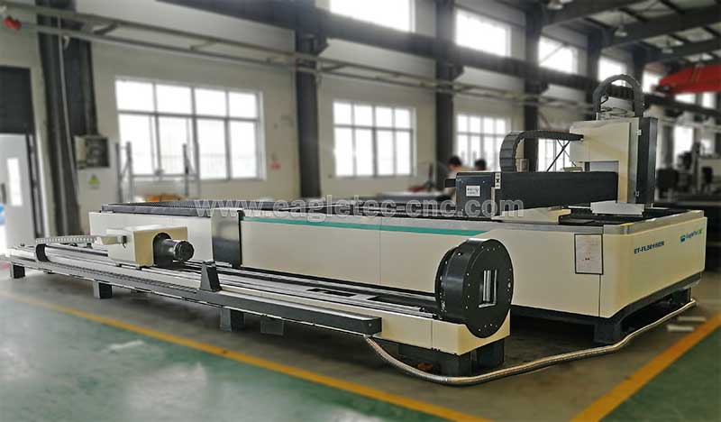 dual table fiber laser cutting machine for sale