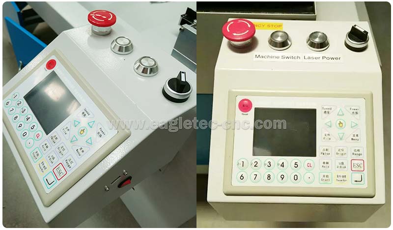 RD control system for mixed laser cutting machine