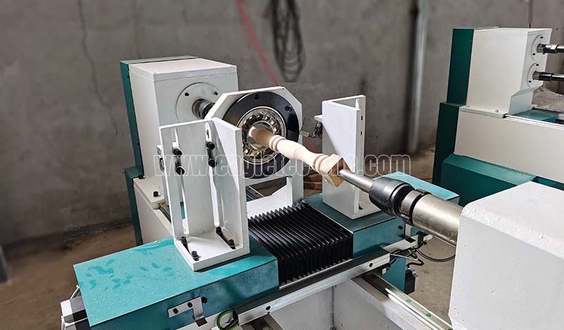 single axis cnc wood turning machine