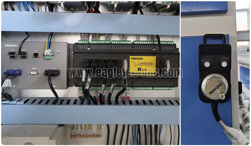 WEIHONG NC60A cnc system for linear type ATC automatic tool change cnc router