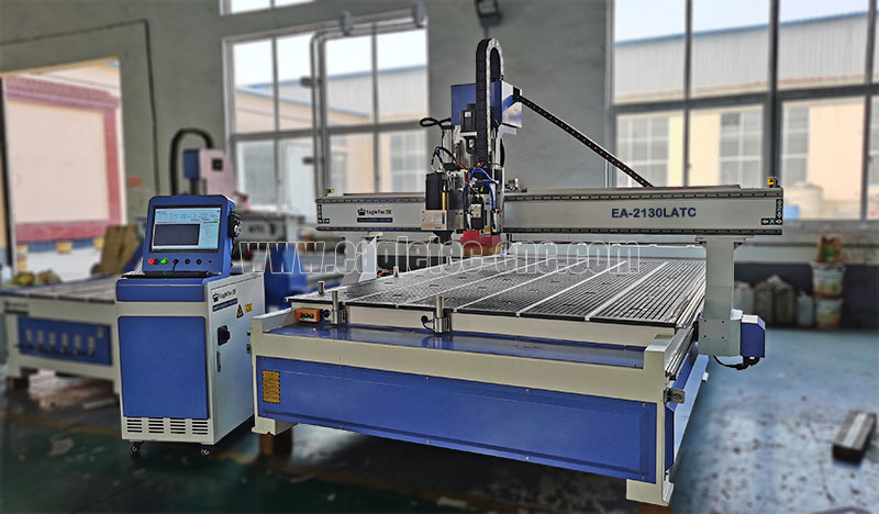 atc cnc with drilling bank