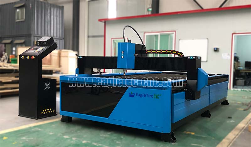 cnc plasma cutting machine with water table and 45amp hypertherm source