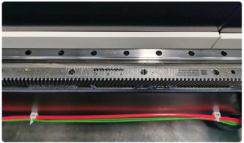 original PMI guide and YYC rack for fiber laser cutting machine