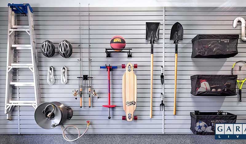 slatwall garage storage system